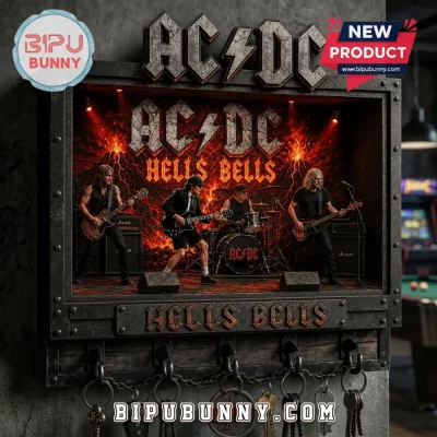 AC/DC Hells Bells Limited Edition Collectible Key Rack