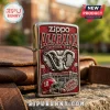 Zippo Alabama Crimson Tide lighter with an embossed silver elephant mascot, Bryant-Denny Stadium, and football helmet.!