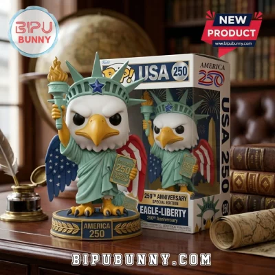 American Eagle Statue Of Liberty 250th Anniversary 3D Figure