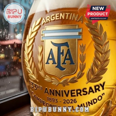 Argentina National Football Team 133rd Anniversary 2026 Beer Glass