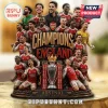 Arsenal FC 2025/2026 Premier League championship resin statue featuring team players, the trophy, and gold text engraving.!