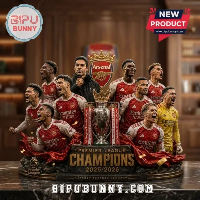 Arsenal FC Champions 2025/2026 Acrylic Plaque