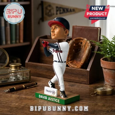 Atlanta Braves David Justice Truist Sponsor Base Bobblehead