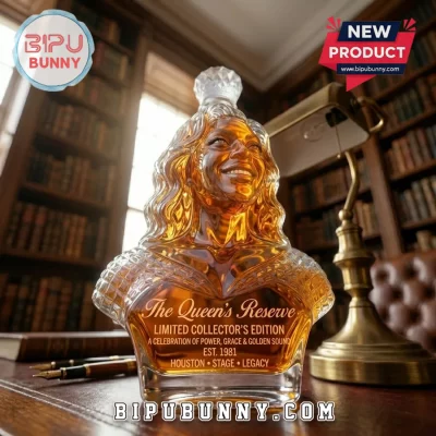 Beyonc&eacute; The Queen&rsquo;s Reserve Sculpted Glass Whiskey Decanter