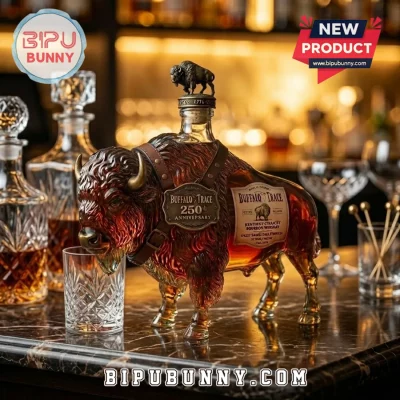 Bison Spirit Buffalo Whiskey Bottle