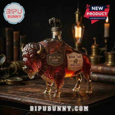 Bison Spirit Buffalo Whiskey Bottle
