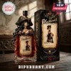 Blackheart Cursed Queen premium spiced rum bottle with pirate captain topper and matching black and gold rectangular box.!
