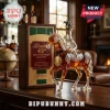 Blanton's 42nd Anniversary Edition bourbon bottle shaped like a galloping horse with a jockey topper and green presentation box.!