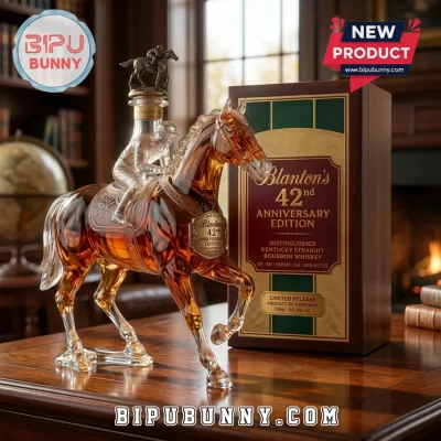 Blanton’s 42nd Anniversary Edition Racehorse Jockey Glass Whiskey Decanter
