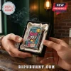 Chrome Zippo lighter with colorful Blink-182 pop-punk graphic art in a black presentation box held by two hands.!