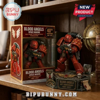 Blood Angels Space Marine 1987-2027 Anniversary Painted Resin Statue Figure