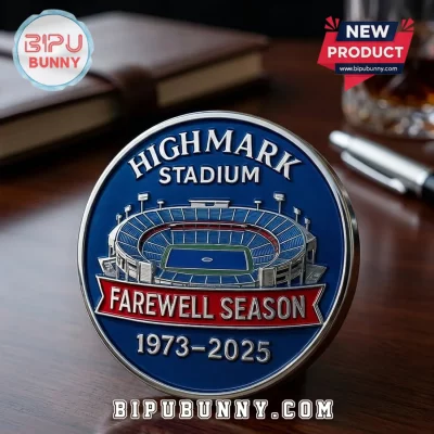 Buffalo Bills Highmark Stadium 1973-2025 Farewell Season Commemorative Coin