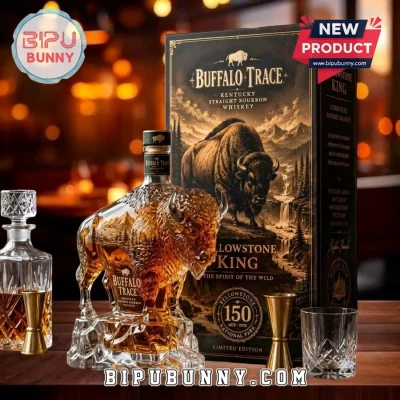 Buffalo Trace x Yellowstone 150th Anniversary Whiskey Decanter