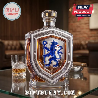 Chelsea Football Club x Crystal Crest Whiskey Decanter