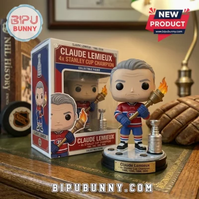 Claude Lemieux Montreal Canadiens 4x Stanley Cup Champion Vinyl Figure