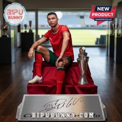 Cristiano Ronaldo x Portugal National Team Signatures Acrylic Plaque