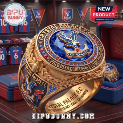 Crystal Palace FC 2026 UEFA Conference League Champions Commemorative Ring