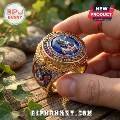 Crystal Palace FC 2026 UEFA Conference League Champions Commemorative Ring
