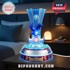 Crystal Palace FC commemorative lamp featuring a blue eagle, UEFA Conference League trophy, and 2026 winners inscription.!