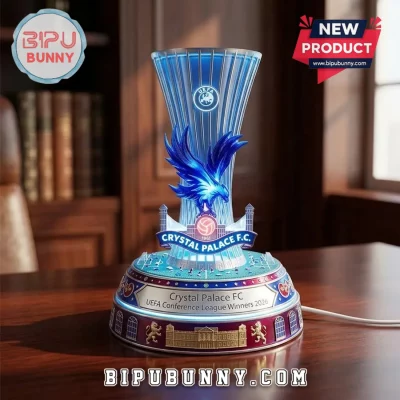 Crystal Palace FC UEFA Conference League Winners 2026 Acrylic Light Box