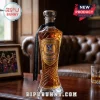 Crystal Palace FC 2026 UEFA Conference League Champions whiskey bottle with a twisted glass base and gold embossed label.!