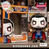 Danhausen Funko Pop figure wearing a New York Knicks jersey with number 23, standing beside its orange and blue retail box.!