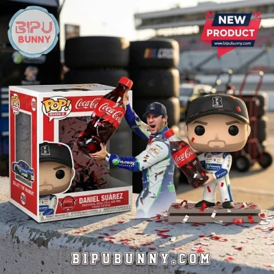 Daniel Suarez NASCAR Coca-Cola 600 Funko Pop Rides Vinyl Figure
