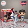 Funko Pop Rides Daniel Suarez vinyl figure holding a Coca-Cola bottle next to its branded display box on a confetti floor.!