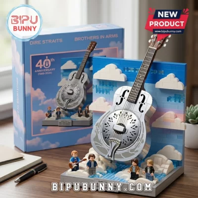 Dire Straits x Brothers In Arms 40th Anniversary 1985-2025 Sculpted Brick Set