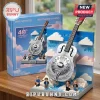 Dire Straits Brothers in Arms 40th anniversary building block set with chrome resonator guitar and four minifigures.!