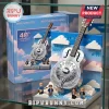 Dire Straits Brothers in Arms 40th anniversary building block set with resonator guitar model and four minifigures.!