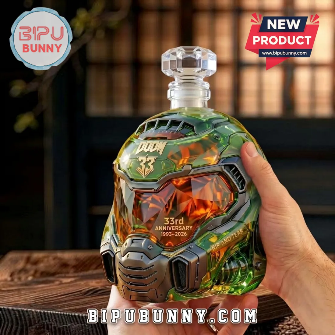 DOOM 33rd Anniversary Edition Whiskey Decanter DOOM 33rd Anniversary Edition Whiskey Decanter