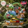Dragon Ball 40th anniversary resin diorama statue featuring multi-level landscape with Shenron, Goku, and various series icons.!
