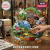 Dragon Ball 40th anniversary resin diorama featuring Shenron, Goku, and multiple series characters on a globe base.!