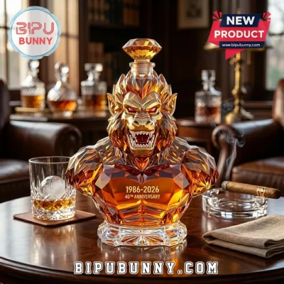 Dragon Ball Great Ape 40th Anniversary Whiskey Decanter