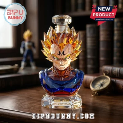 Dragon Ball Z x Majin Vegeta 40th Anniversary 1986-2026 Whiskey Decanter