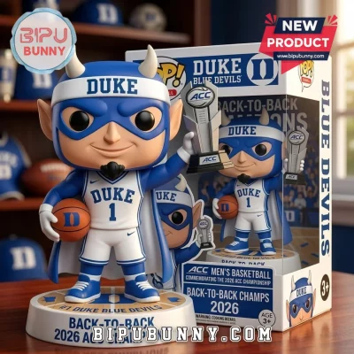 Duke Blue Devils 2026 ACC Champions Sculpted Vinyl Figure