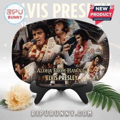 Elvis Presley Aloha from Hawaii Collectible Decorative Plate