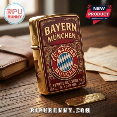 FC Bayern Munich Premium Metal Lighter Case