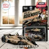 Felix Rosenqvist 2026 Indianapolis 500 champion diecast model car in tan and black livery with blister pack packaging.!