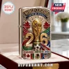 World Cup 2026 collectible metal lighter featuring a gold trophy, soccer ball, and flags of Canada, Mexico, and the USA.!