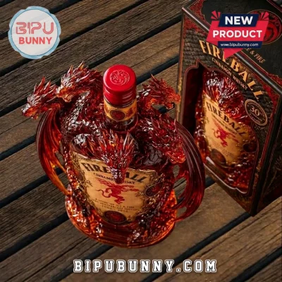 Fireball x A Song of Ice and Fire 30th Anniversary Whiskey Bottle