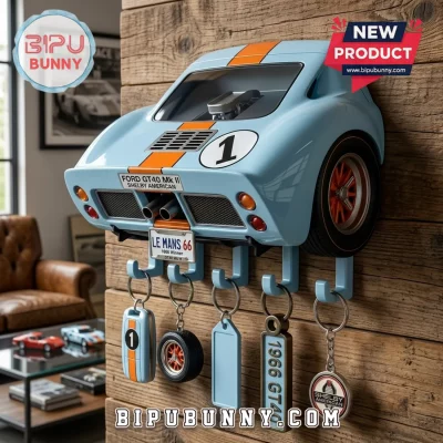 Ford GT40 Mk II 1966 Le Mans Blue Key Holder