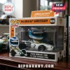 Funko Pop McLaren M2B racing car figure with driver, white and green livery, numbered 2, in 60th anniversary display box.!