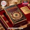 Germany-themed Zippo lighter in red velvet display box with gold Deutscher Fussball-Bund crest and stars.!