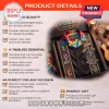 Grateful Dead button-down shirt with tie-dye collar, skull graphics, and vintage van prints in a branded gift box.!