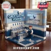 Grey Goose vodka brick building set with a miniature bartender figure, cocktail bar, and miniature bottle models.!