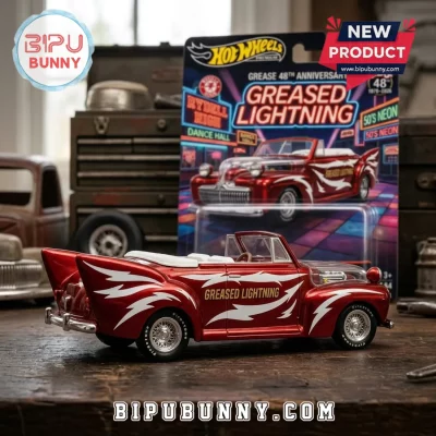 Hot Wheels Grease 48th Anniversary Greased Lightning Die-Cast Car
