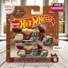 Hot Wheels Indian Motorcycle 125th Anniversary Roadmaster die-cast model in red and cream on commemorative blister card.!