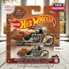 Hot Wheels Indian Chief motorcycle die-cast toy in 125th anniversary commemorative packaging with desert background art.!